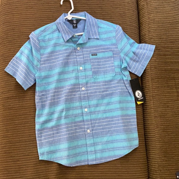 Volcom Boys Medium (so 10-12) button up shirt - Picture 1 of 6